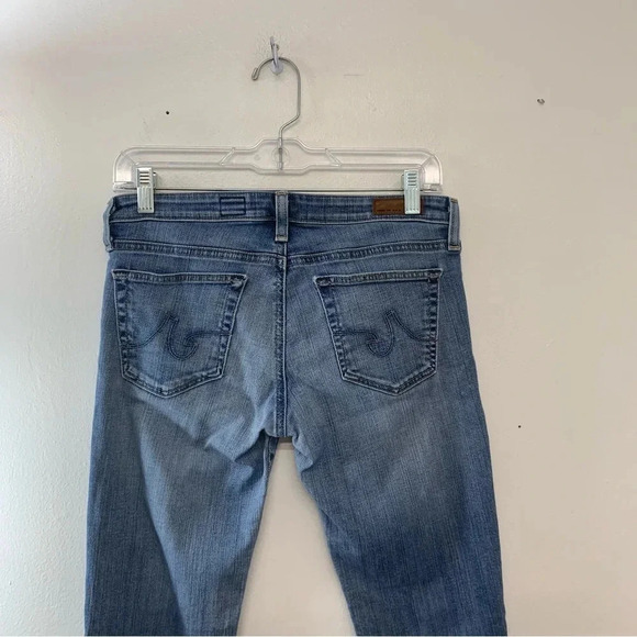 Adriano Goldschmied AG Jeans Woman Size 27 Crop Cuff Low Rise Stretch - Picture 5 of 11